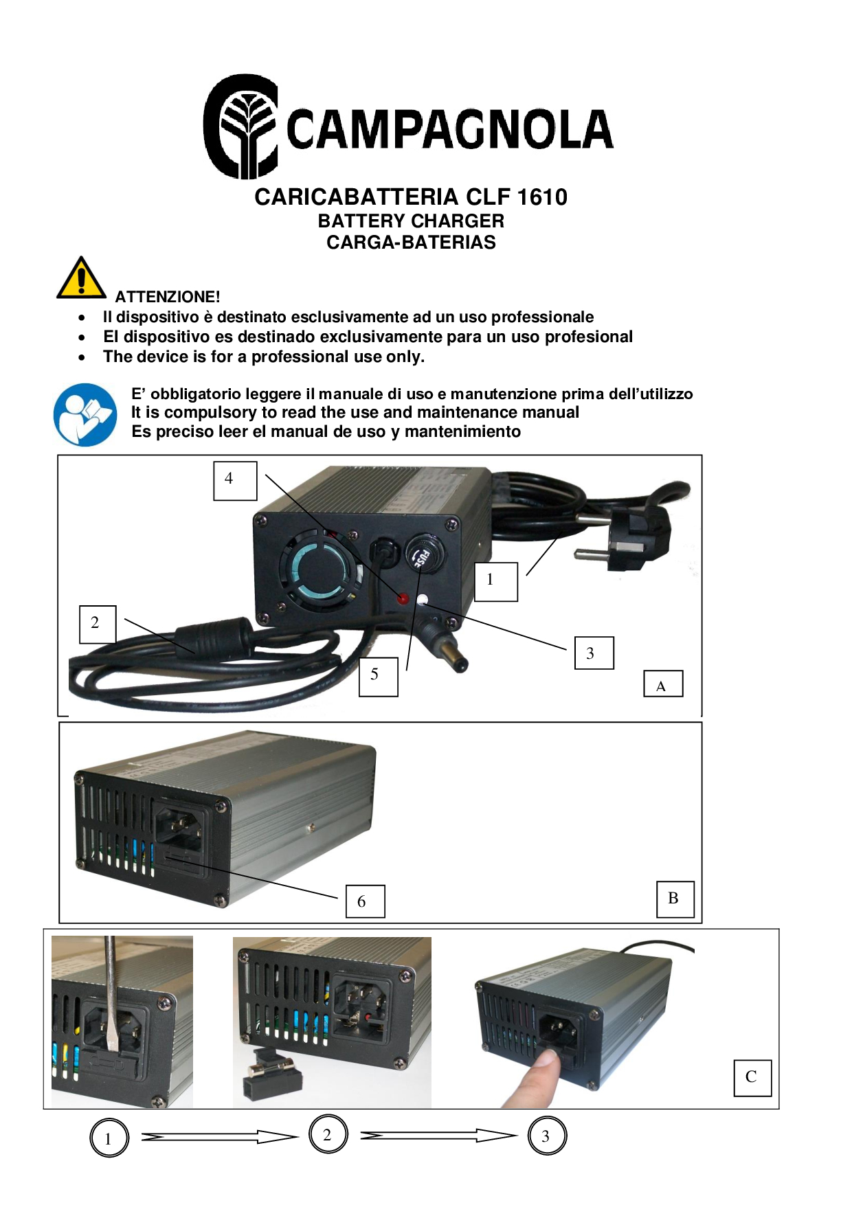 0310.0245_Manuale carica-batteria CLF 1610
